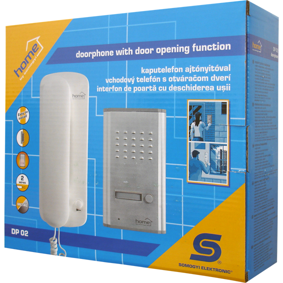 Interfon žični, dvije žice