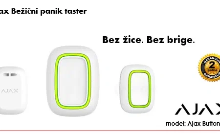 AJAX Bežični panik taster bijele boje