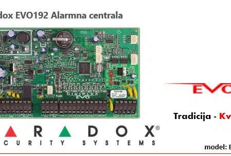 Paradox EVO192 Alarmna žičana centrala