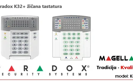 Paradox K32+ žičana tastatura