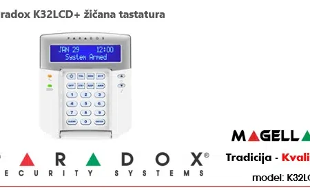 Paradox K32LCD+ žičana tastatura