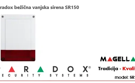 Paradox bežična vanjska sirena SR150