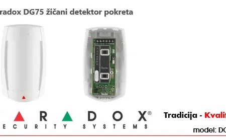 Paradox DG75 žičani detektor pokreta