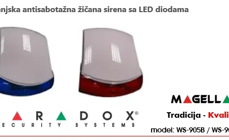 Vanjska sirena sa LED diodama