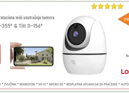 Longse bežična mini IP kamera 3MP