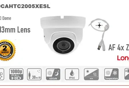 2MP 4IN1 5X AF HD DOME IR 30M 2.7-13MM AUTO ZOOM LIRDCAHTC2005XESL