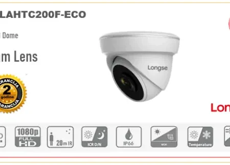 2MP 4IN1 HD DOME IR 20m 2.8mm LIRDLAHTC200F-ECO