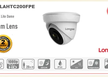 2MP / 5MP Lite 4IN1 HD Dome Kamera IR 20m LIRDLAHTC200FPE